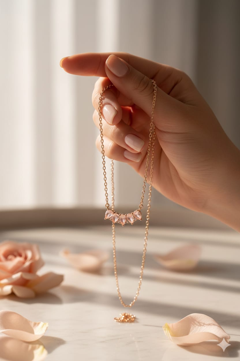 Teardrop Pendant Necklace