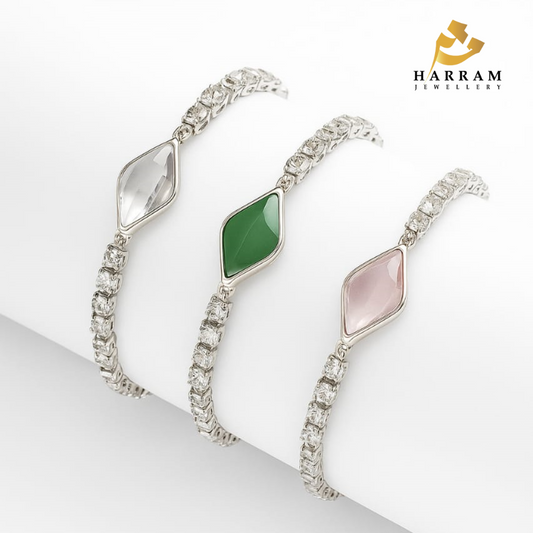 Elegant Morganite Bracelet