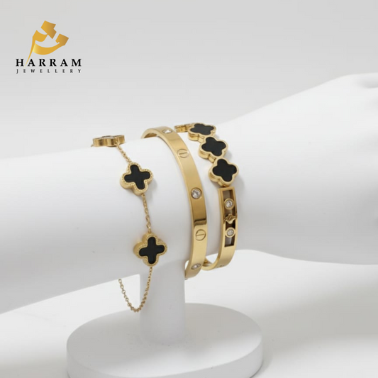 Stainless Steel Bracelet (Set of 3)