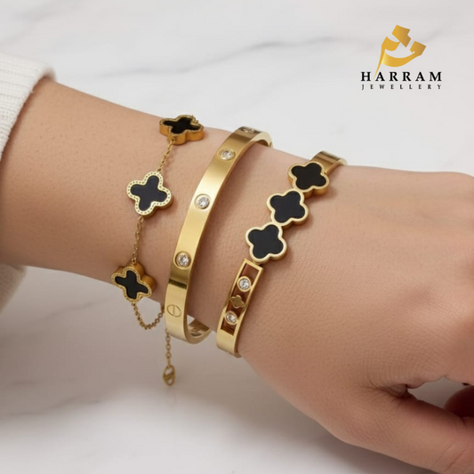 Stainless Steel Bracelet (Set of 3)