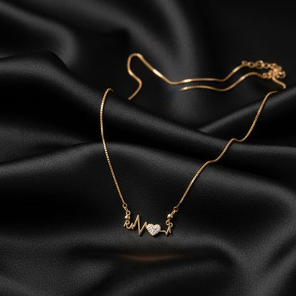 Heartbeat Love Necklace for Women