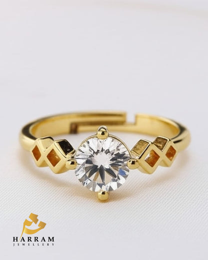 Single stone Artificial Ring