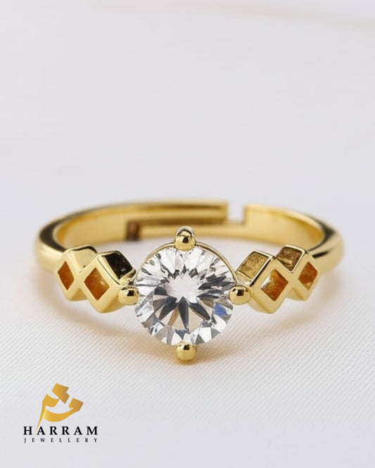 Single stone Artificial Ring