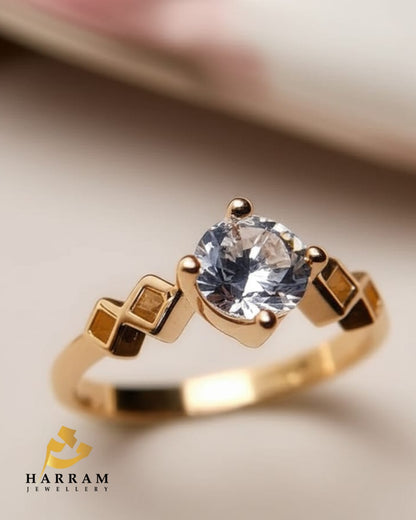 Single stone Artificial Ring